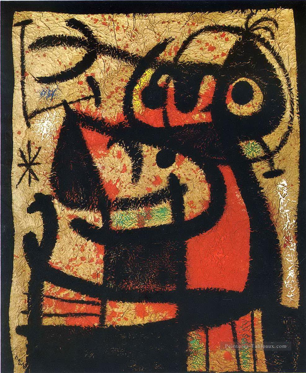 Les femmes et les oiseaux Joan Miro Peintures à l'huile